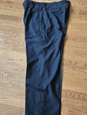 Men's Classic Black Dress Pants. Donna Karan